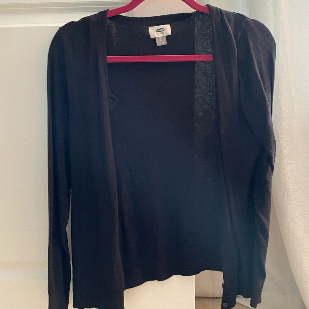 Old navy cardigan, black